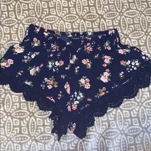Flowy Floral Shorts